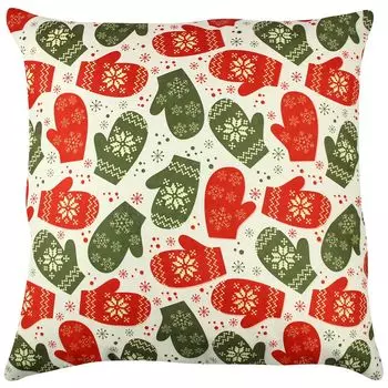 Evila Originals, A11924- GRC0183, разноцветная, подушка, 50 % хлопок / 50 % полиэстер