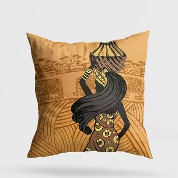 Evila Originals, A11931- GRV3155, разноцветная, подушка, 50 % хлопок / 50 % полиэстер