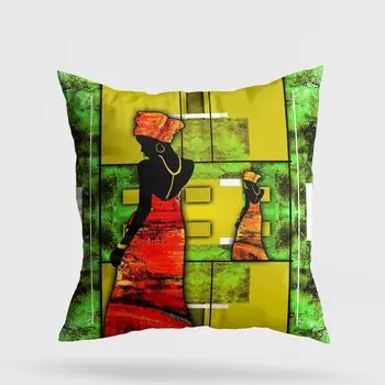 Evila Originals, A11944- GRV3168, разноцветная, подушка, 50 % хлопок / 50 % полиэстер