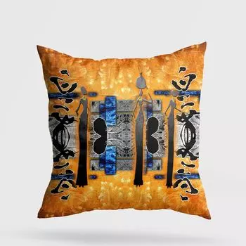 Evila Originals, A11954- GRV3178, разноцветная, подушка, 50 % хлопок / 50 % полиэстер