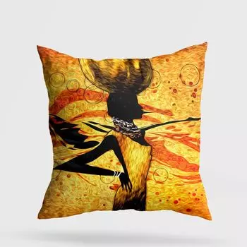 Evila Originals, A11956- GRV3180, разноцветная, подушка, 50 % хлопок / 50 % полиэстер