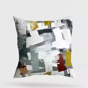 Evila Originals, A11980- GRV3205, разноцветная, подушка, 50 % хлопок / 50 % полиэстер