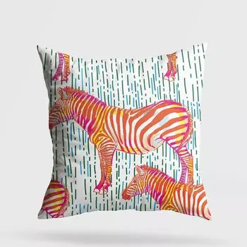 Evila Originals, A11982- GRV3207, разноцветная, подушка, 50 % хлопок / 50 % полиэстер