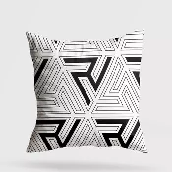 Evila Originals, A11994- GRV3219, разноцветная, подушка, 50 % хлопок / 50 % полиэстер