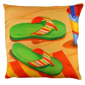 Evila Originals, A12579-GRV0130, разноцветная, подушка, 50 % хлопок/50 % полиэстер