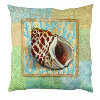 Evila Originals, A12585- GRV0136, разноцветная, подушка, 50 % хлопок / 50 % полиэстер