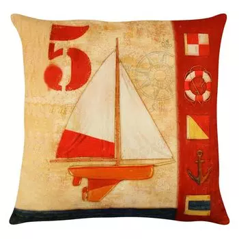 Evila Originals, A12594- GRV0145, разноцветная, подушка, 50 % хлопок / 50 % полиэстер