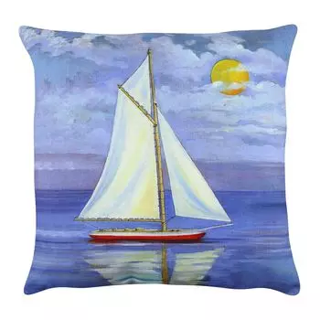 Evila Originals, A12595-GRV0146, разноцветная, подушка, 50 % хлопок / 50 % полиэстер