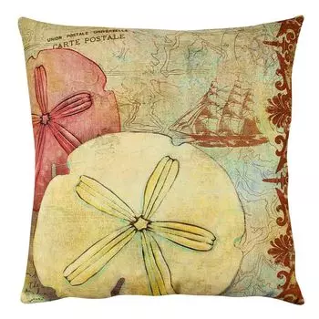 Evila Originals, A12607- GRV0158, разноцветная, подушка, 50 % хлопок / 50 % полиэстер