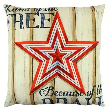 Evila Originals, A12610-GRV0161, разноцветная, подушка, 50 % хлопок/50 % полиэстер