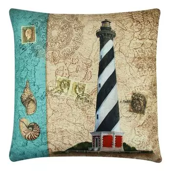 Evila Originals, A12651- GRV2103, разноцветная, подушка, 50 % хлопок / 50 % полиэстер