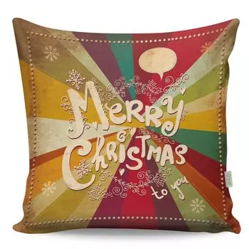 Evila Originals, A12943- GRC0197, разноцветная, подушка, 50 % хлопок / 50 % полиэстер