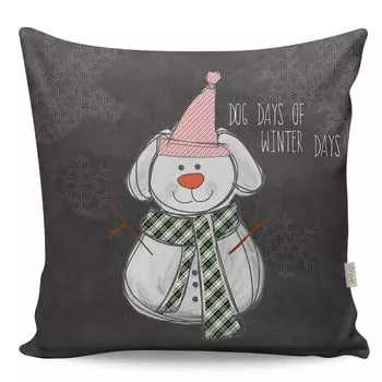 Evila Originals, A12952- GRC2107, разноцветная, подушка, 50 % хлопок / 50 % полиэстер