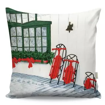 Evila Originals, A12954- GRC2109, разноцветная, подушка, 50 % хлопок / 50 % полиэстер