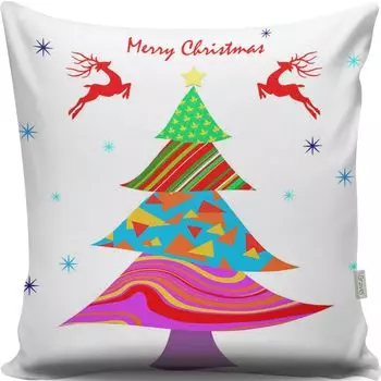 Evila Originals, A12983- GRC2138, разноцветная, подушка, 50 % хлопок / 50 % полиэстер