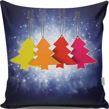 Evila Originals, A13000- GRC2155, разноцветная, подушка, 50 % хлопок/50 % полиэстер