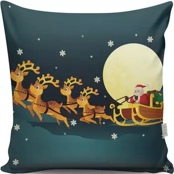 Evila Originals, A13011- GRC2166, разноцветная, подушка, 50 % хлопок / 50 % полиэстер