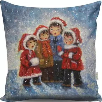 Evila Originals, A13074- GRC3130, разноцветная, подушка, 50 % хлопок / 50 % полиэстер