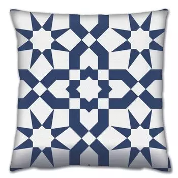 Evila Originals, A14088- GRV2107, разноцветная, подушка, 50 % хлопок / 50 % полиэстер