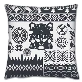 Evila Originals, A14364- GRV0104, разноцветная, подушка, 50 % хлопок / 50 % полиэстер