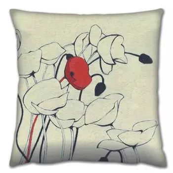 Evila Originals, A14365- GRV2101, разноцветная, подушка, 50 % хлопок / 50 % полиэстер