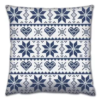 Evila Originals, A14400- GRV2123, разноцветная, подушка, 50% хлопок/50% полиэстер