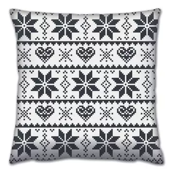 Evila Originals, A14407- GRV2189, разноцветная, подушка, 50 % хлопок / 50 % полиэстер