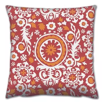 Evila Originals, A14432- GRV0106, разноцветная, подушка, 50 % хлопок / 50 % полиэстер