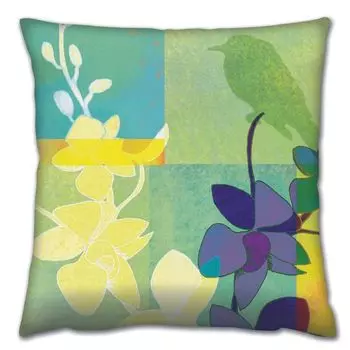 Evila Originals, A14488- GRV2103, разноцветная, подушка, 50 % хлопок / 50 % полиэстер