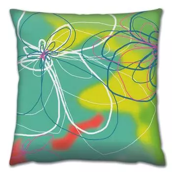 Evila Originals, A14504- GRV3115, разноцветная, подушка, 50 % хлопок / 50 % полиэстер