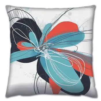 Evila Originals, A14513- GRV0108, разноцветная, подушка, 50 % хлопок / 50 % полиэстер