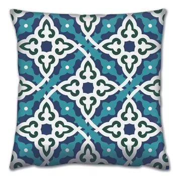 Evila Originals, A14656- GRV0117, разноцветная, подушка, 50 % хлопок / 50 % полиэстер