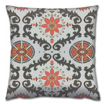 Evila Originals, A14663- GRV3102, разноцветная, подушка, 50 % хлопок / 50 % полиэстер