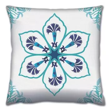 Evila Originals, A14679- GRV0128, разноцветная, подушка, 50 % хлопок / 50 % полиэстер