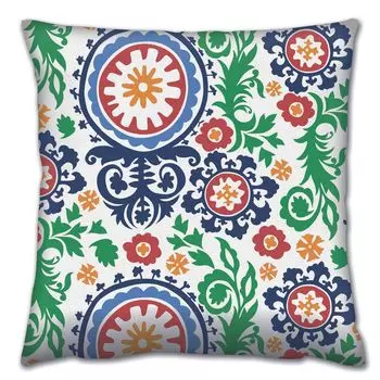 Evila Originals, A14698- GRV0130, разноцветная, подушка, 50 % хлопок / 50 % полиэстер