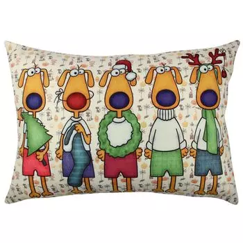 Evila Originals, A50936- GRC4113, разноцветная, подушка, 50 % хлопок / 50 % полиэстер