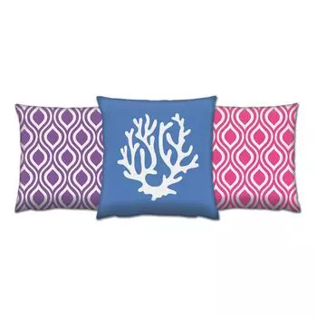 Evila Originals, AC-GRV0162, разноцветная, подушка, 50% хлопок/50% полиэстер