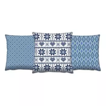 Evila Originals, AC-GRV0172, разноцветная, подушка, 50% хлопок/50% полиэстер