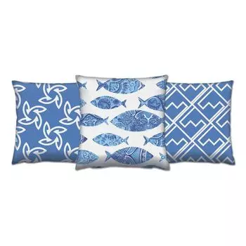 Evila Originals, AC-GRV0192, разноцветная, подушка, 50% хлопок/50% полиэстер