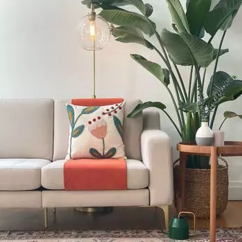 Evila Originals, Anatolia- JYN1221, Розовый, Наволочки, Ткань: 20% лен / 80% полиэстер