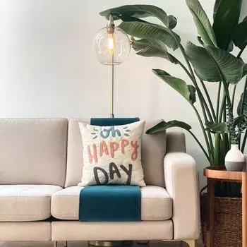 Evila Originals, Anatolia- JYN1240, мятный, подушка, ткань: 20% лен / 80% полиэстер