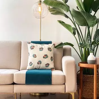 Evila Originals, Anatolia- JYN1241, мятный, наволочки, ткань: 20% лен / 80%полиэстер.