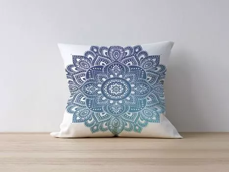 Evila Originals, Azury- KRL1135, разноцветные, наволочки, 50 % полиэстер / 50 % хлопок