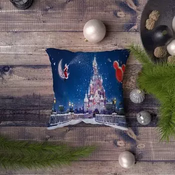 Evila Originals, Azury- KRL1268, разноцветная, подушка, 50% хлопок/50% полиэстер