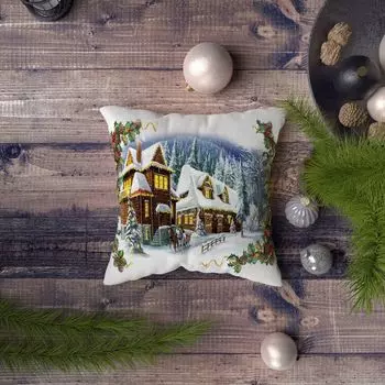 Evila Originals, Azury- KRL1284, разноцветная, подушка, 50 % хлопок/50 % полиэстер