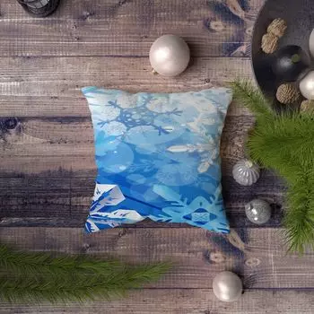 Evila Originals, Azury- KRL1301, разноцветная, подушка, 50% хлопок/50% полиэстер