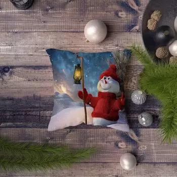 Evila Originals, Azury- KRL1334, разноцветная, подушка, 50% хлопок/50% полиэстер