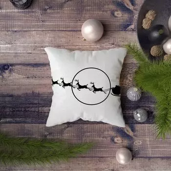 Evila Originals, Azury- KRL1335, разноцветная, подушка, 50% хлопок/50% полиэстер