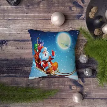 Evila Originals, Azury- KRL1345, разноцветная, подушка, 50% хлопок/50% полиэстер