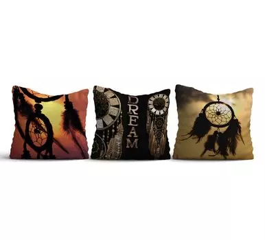 Evila Originals, Azury- KRL3111, разноцветная, подушка, 50 % хлопок/50 % полиэстер